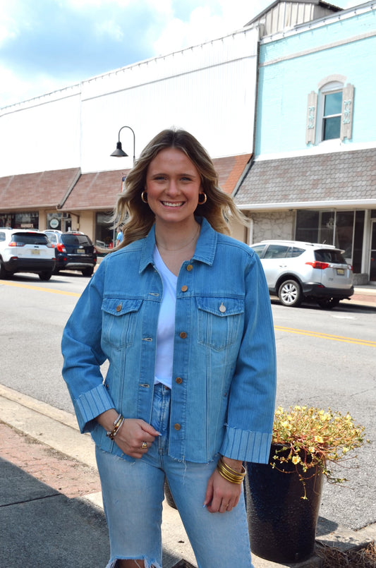 True Blue Denim Jacket