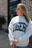 Tiger Mock Neck Sweatshirt