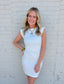 Ivory Mini Dress