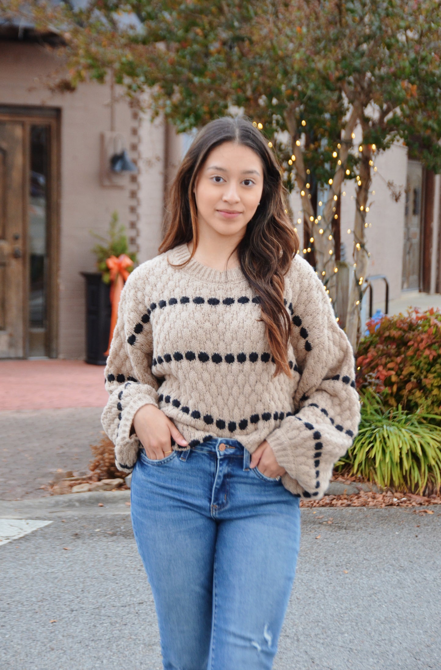 Striped Oversized Sweater