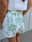 Aloha Green Floral Shorts