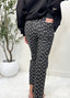 Black and White Polka Dot Jeans
