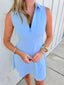 Light Blue Athletic Romper