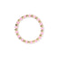 Daphne Enamel Stretch Bracelet - Light Pink