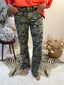 Just Black Mid Rise Relaxed Straight Leg Pant