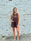 Brown Romper