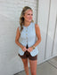 Sally Seersucker Vest