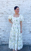 Pretty In Petals Midi Dress