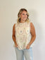 Ivory Embroidered Top