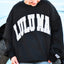 LuLu Mac Black Polka Dot Sweatshirt