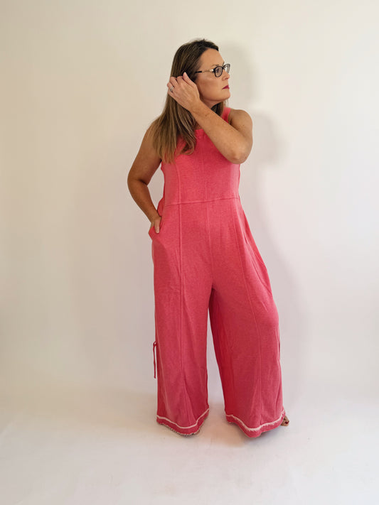Rose Pink Jumpsuit