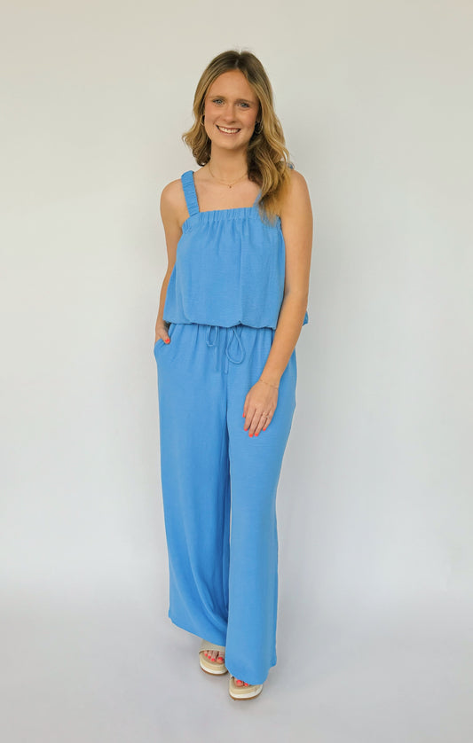 Malibu Blue Pant Set
