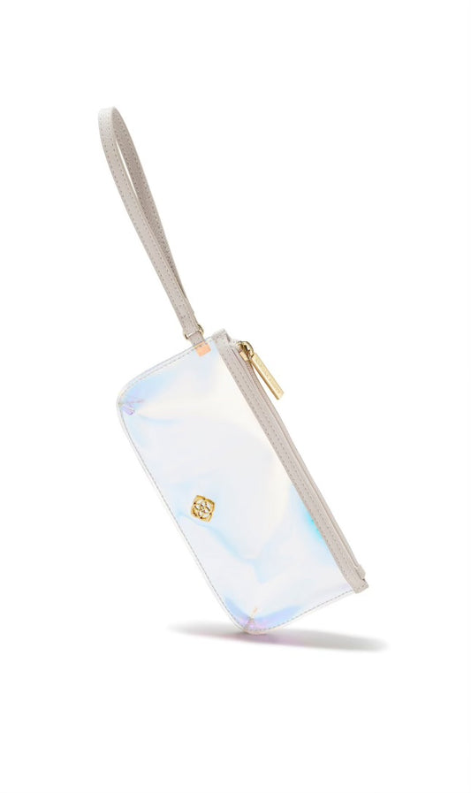 Clear Iridescent Wristlet by Kendra Scott