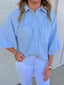 Baby Blues Pin Stripe Top