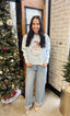 Needle Point Santa Sweater