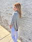 The Lacy Top- Grey