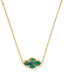 Kendra Scott Abbie Pendant Emerald
