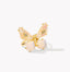 Kendra Scott Bianca Butterfly Gold Cocktail Ring Iridescent White Mix size 6