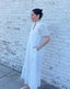 White Eyelet Maxi Dress