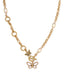 Dolly Butterfly Necklace - White Mix