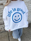 Life Is Good Reversible Mockneck