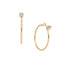 Sorrelli Thin Gold Hoop