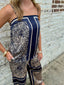 Navy Zebra Set
