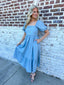 Dusty Blue Maxi Dress