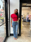 JUDY HW STRAIGHT JEAN
