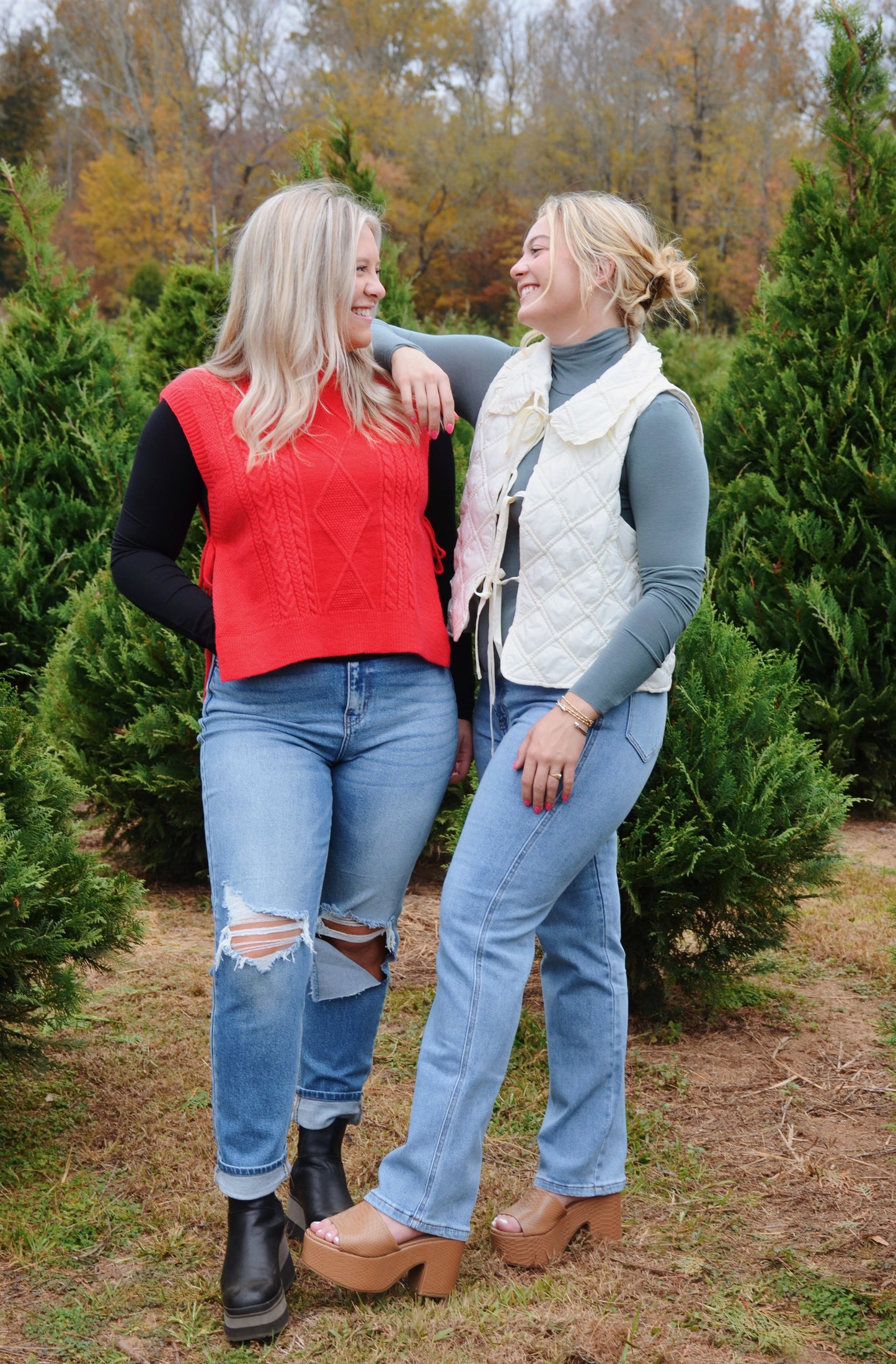 Colors of Fall Sweater Vest