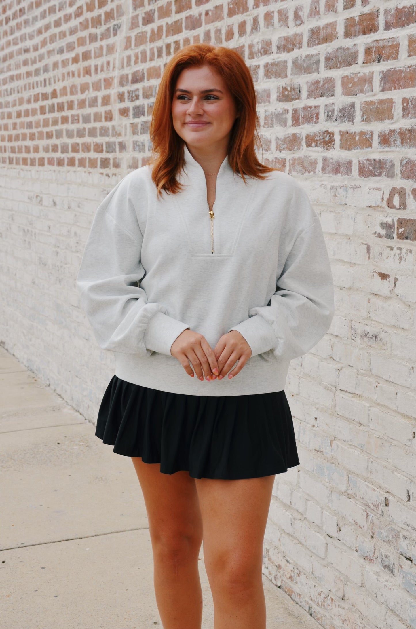 HALF ZIP SCUBA SWEATSHIRT