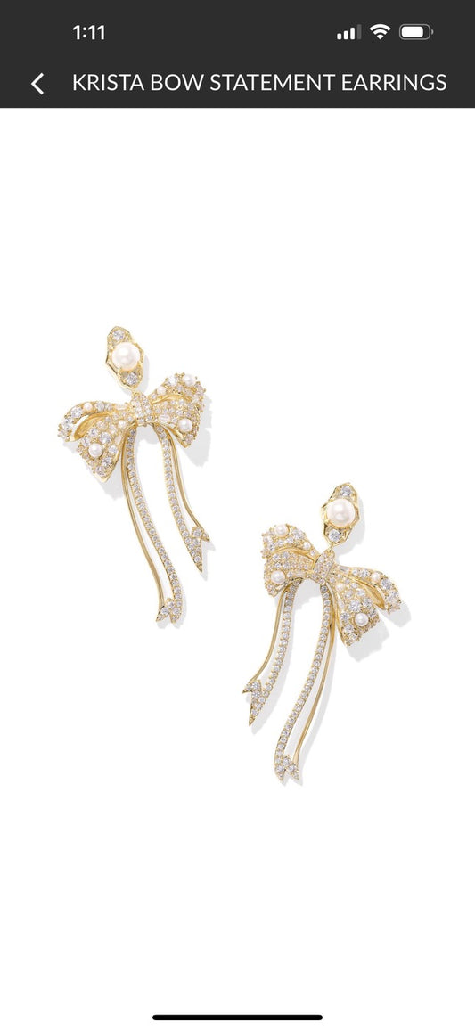 Kendra Scott Krista Bow Earring