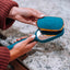 TELETIES Detangler Hair Brush for Medium Hair – Teal With It - Full Size