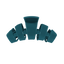 Classic Teal With It Medium Claw Clip