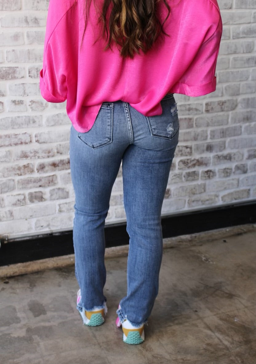 Judy Blue distressed jeans