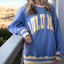 LuLu Mac Purple and Yellow Sweatshirt
