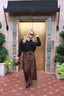KARLIE Cheetah Maxi Skirt