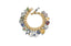 Brighton One Heart Color Charm Bracelet