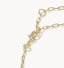 Kendra Scott Elaina Luxe Gold Chain Bracelet White CZ