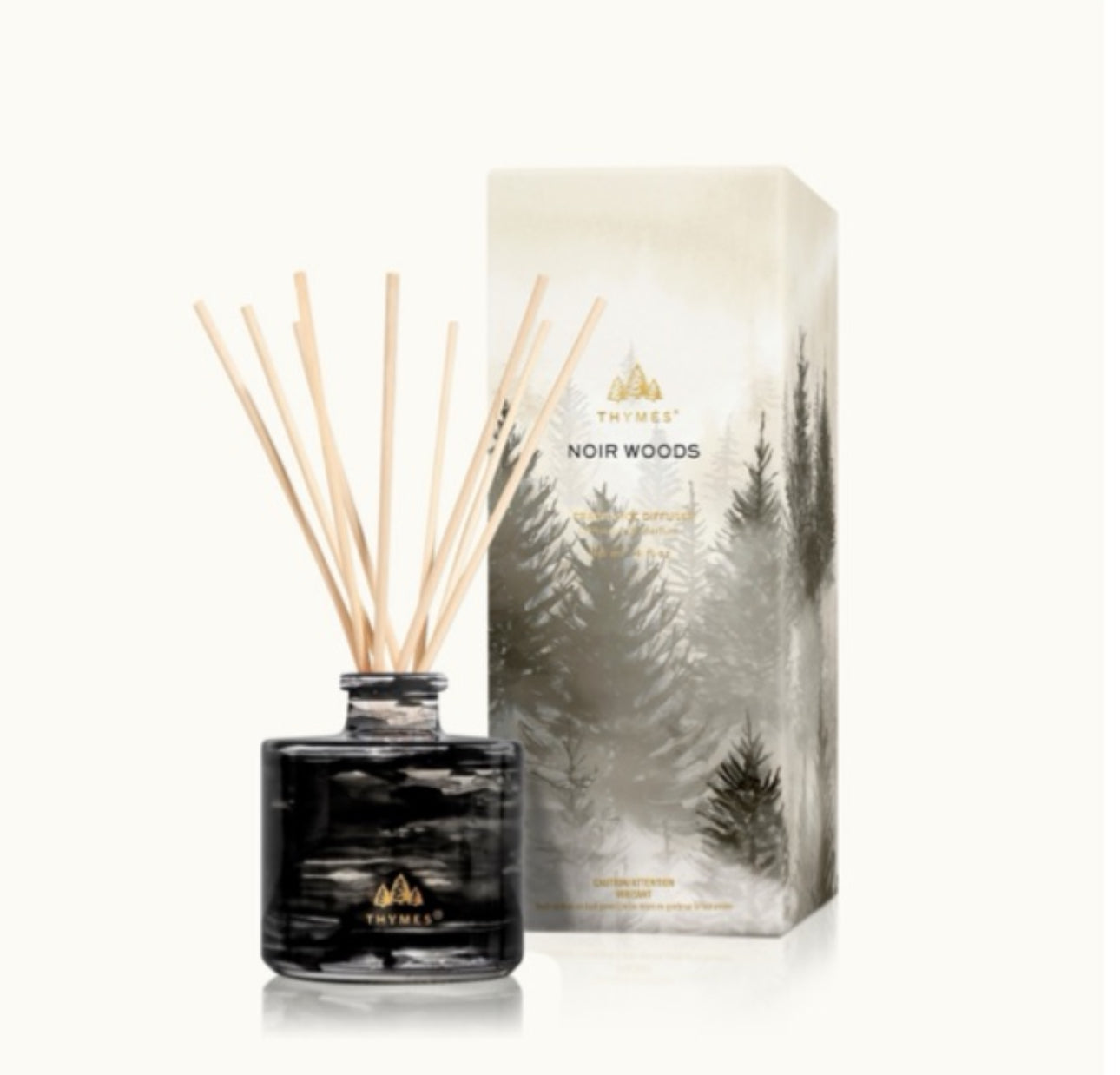 Thymes Noir Woods Petite Diffuser