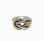 Brighton Interlok Harmony Two Tone Ring size 7
