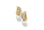 Brighton Trust Your Journey Pearl Hoop Earrings