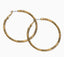 Brighton Large Hoop Charm Earring Gold