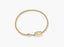 Kendra Scott Grayson Gold Stretch Bracelet in Dichroic Glass