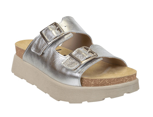 OTBT Modulink Silver Sandals