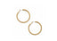 Brighton Meridian Thin Large Hoop Earrings