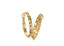 Brighton Contempo Medium Hoop Earrings Gold