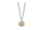 Brighton Mosaic Round Two Tone Pendant Necklace