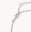 Kendra Scott Elaina Luxe Silver Chain Bracelet White CZ