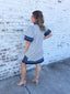 Sailor Blues Dress